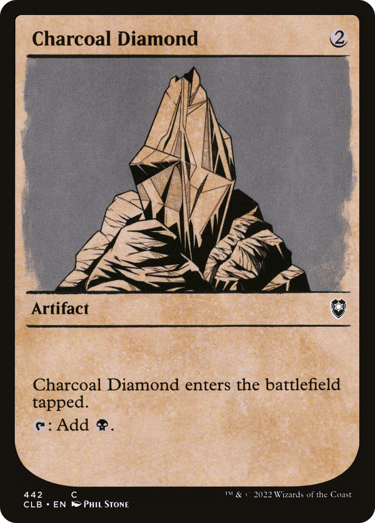 Image of Charcoal Diamond (Showcase) [Commander Legends: Battle for Baldur's Gate]