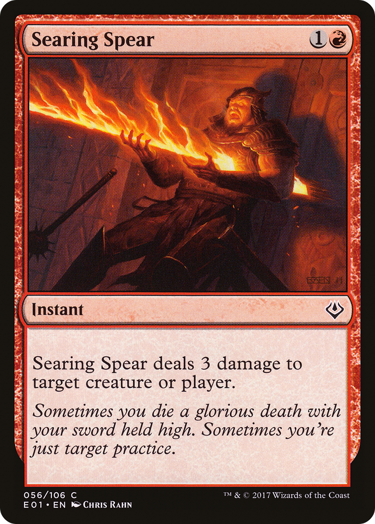 Image of Searing Spear [Archenemy: Nicol Bolas]