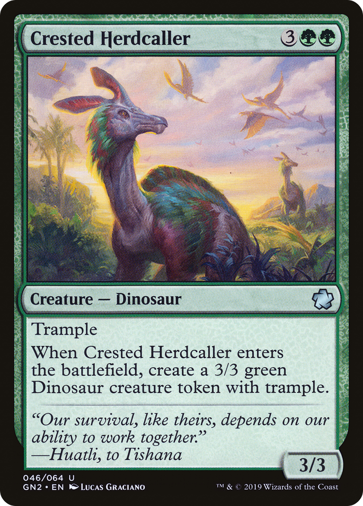 Image of Crested Herdcaller [Game Night 2019]