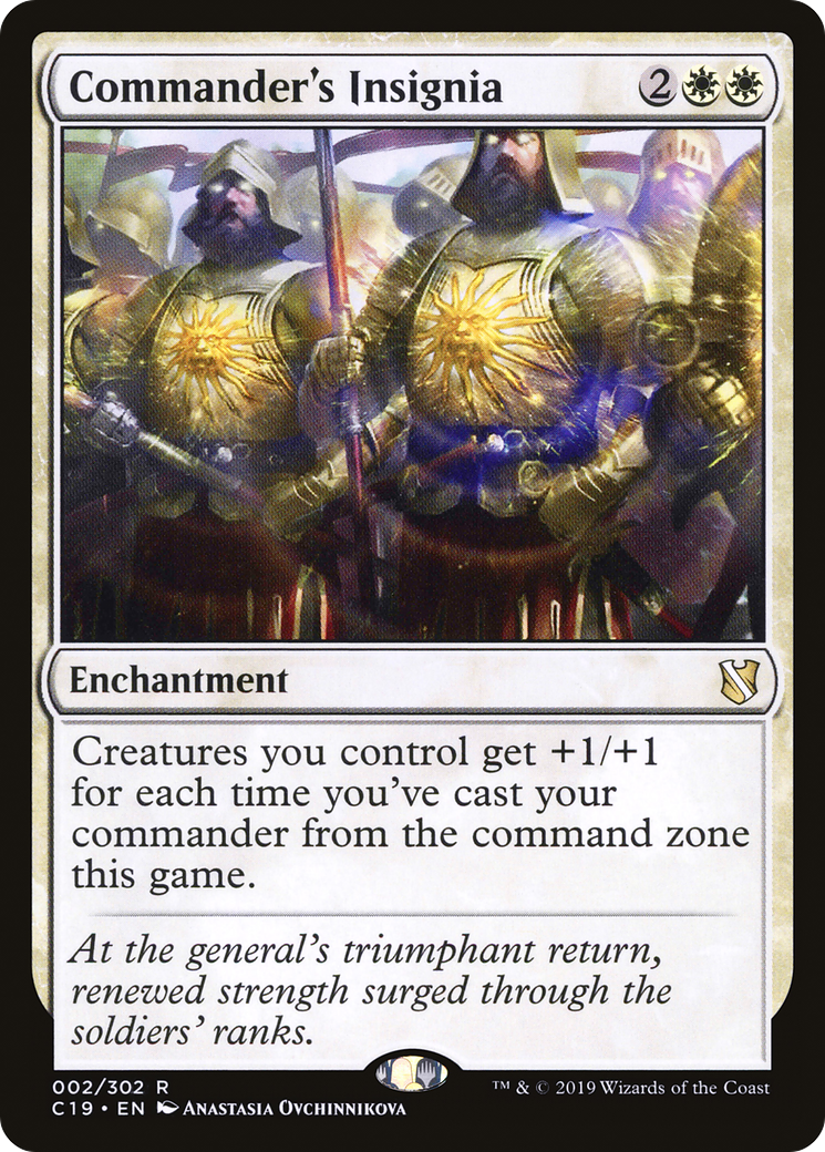Image of Commander's Insignia [Commander 2019]