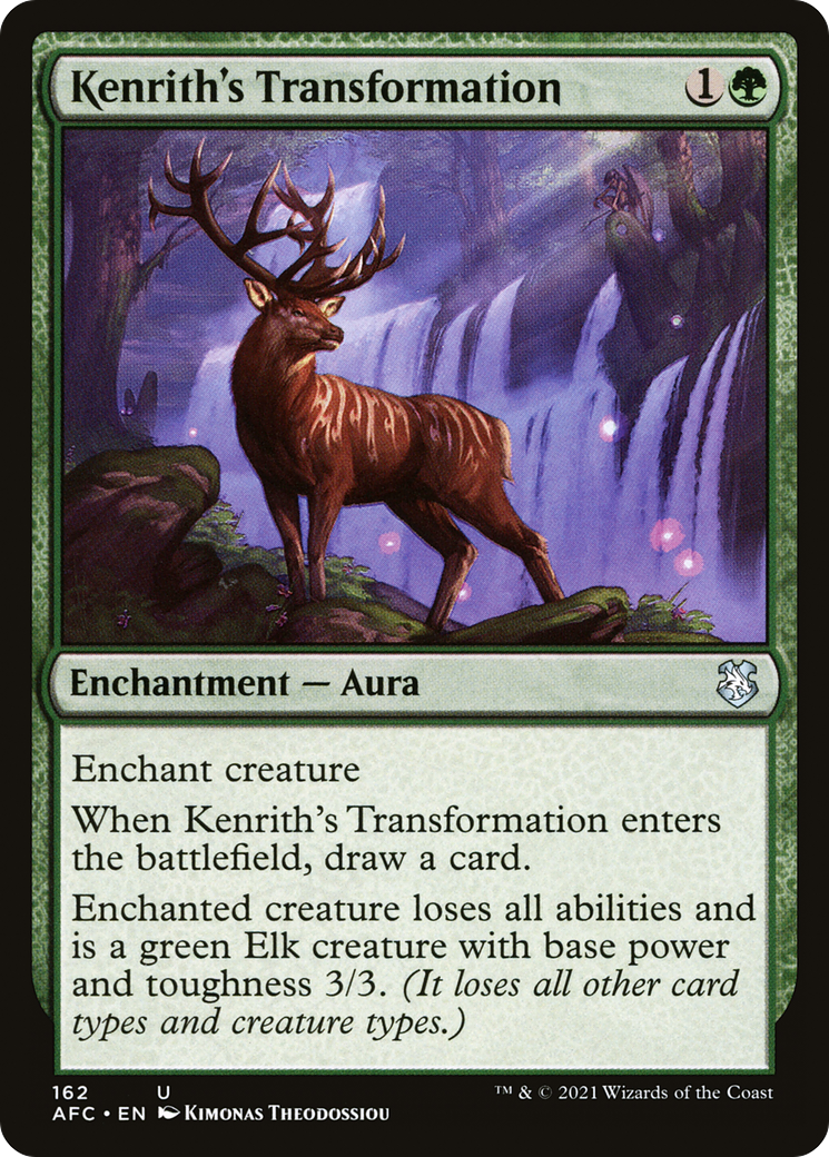 Image of Kenrith's Transformation [Dungeons & Dragons: Adventures in the Forgotten Realms Commander]