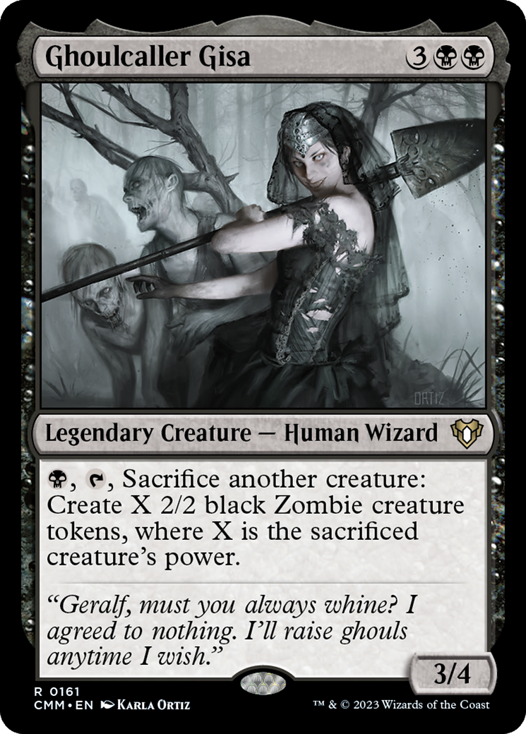 Image of Ghoulcaller Gisa [Commander Masters]