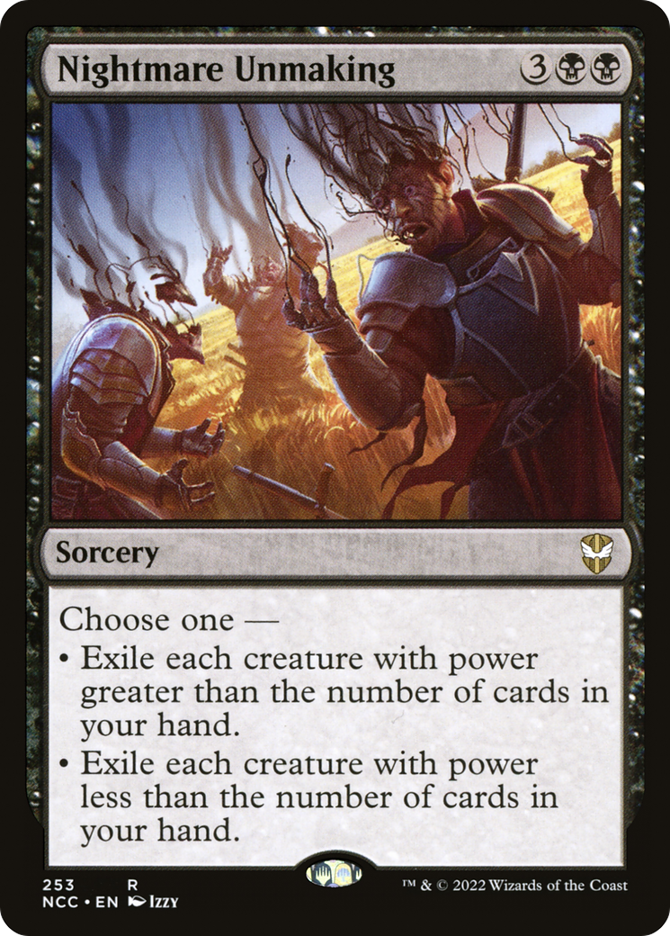 Image of Nightmare Unmaking [Streets of New Capenna Commander]