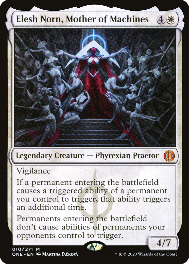 Image of Elesh Norn, Mother of Machines [Phyrexia: All Will Be One]