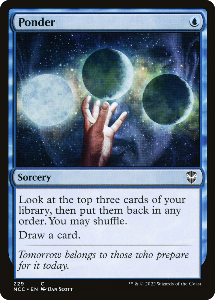 Image of Ponder [Streets of New Capenna Commander]