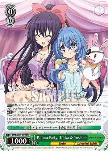 Image of Pajama Party, Tohka & Yoshino [Date A Live Vol.2]