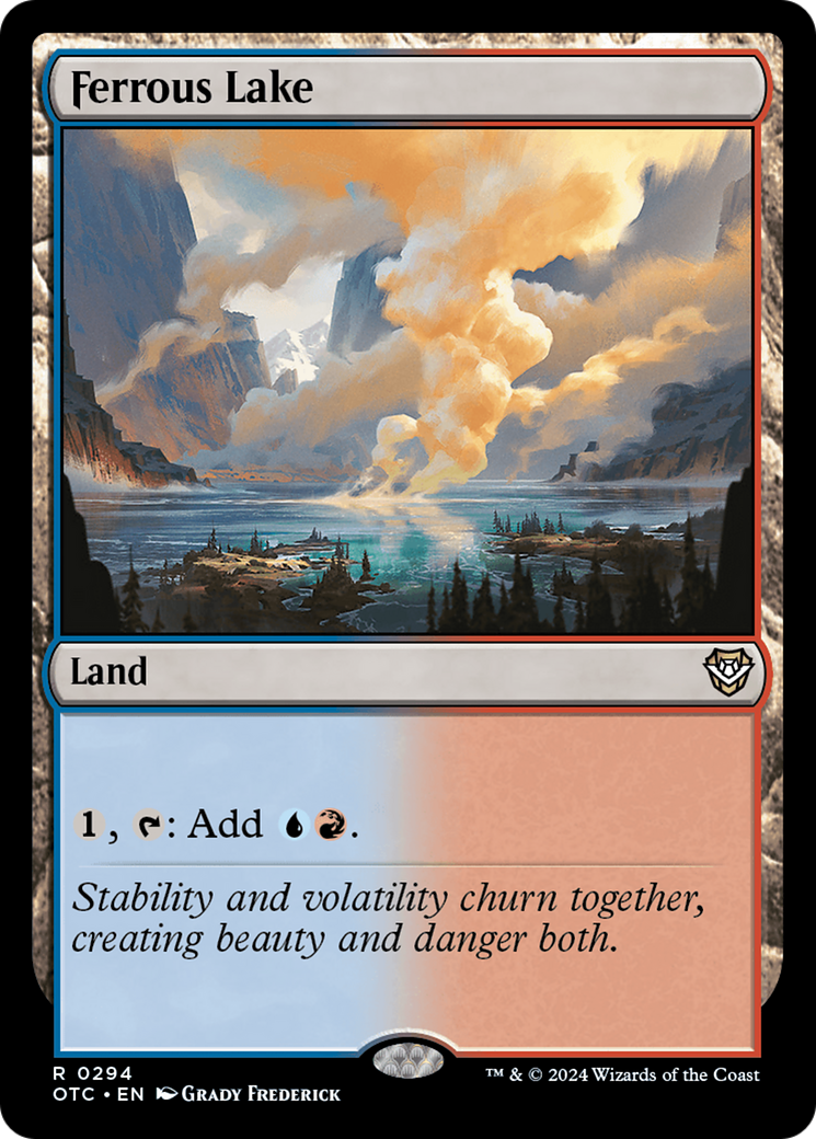 Image of Ferrous Lake [Outlaws of Thunder Junction Commander]