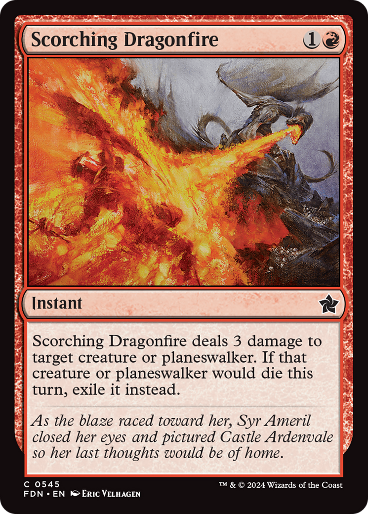 Image of Scorching Dragonfire [Foundations]