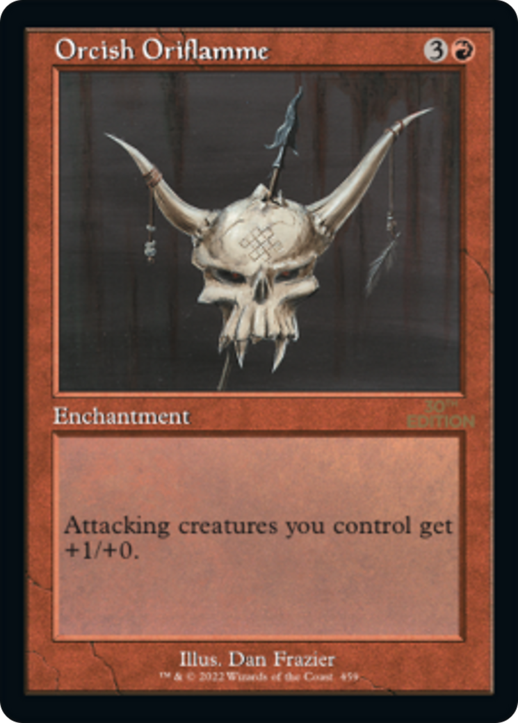 Image of Orcish Oriflamme (Retro) [30th Anniversary Edition]