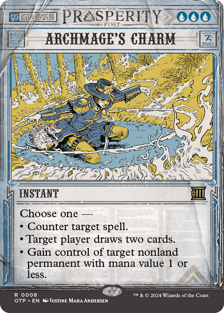 Image of Archmage's Charm [Outlaws of Thunder Junction: Breaking News]
