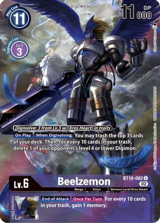 Image of Beelzemon [BT10-082] (Alternate Art) [Xros Encounter]
