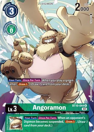 Image of Angoramon [BT10-044] (Alternate Art) [Xros Encounter]
