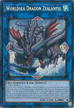 Image of Worldsea Dragon Zealantis [DABL-EN050] Secret Rare