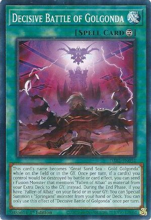 Image of Decisive Battle of Golgonda [DABL-EN054] Common