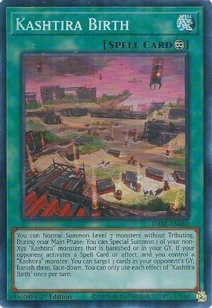 Image of Kashtira Birth [DABL-EN060] Super Rare