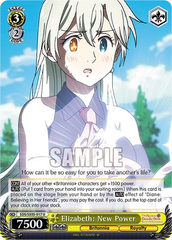 Image of Elizabeth: New Power [The Seven Deadly Sins: Revival of The Commandments]