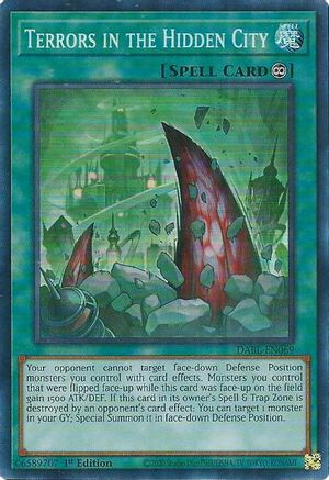 Image of Terrors in the Hidden City [DABL-EN069] Super Rare