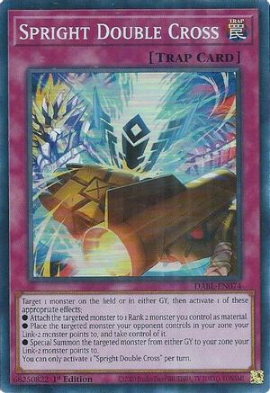 Image of Spright Double Cross [DABL-EN074] Super Rare