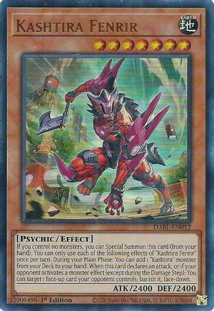 Image of Kashtira Fenrir [DABL-EN012] Ultra Rare