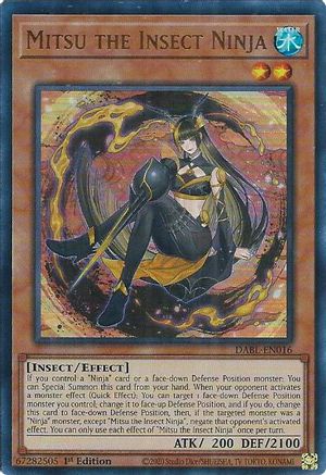 Image of Mitsu the Insect Ninja [DABL-EN016] Ultra Rare
