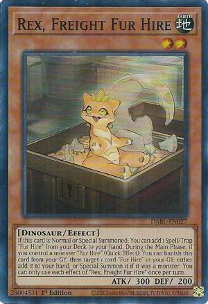 Image of Rex, Freight Fur Hire [DABL-EN027] Super Rare