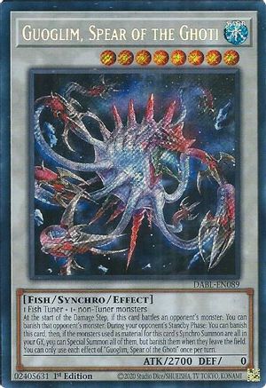 Image of Guoglim, Spear of the Ghoti [DABL-EN089] Secret Rare