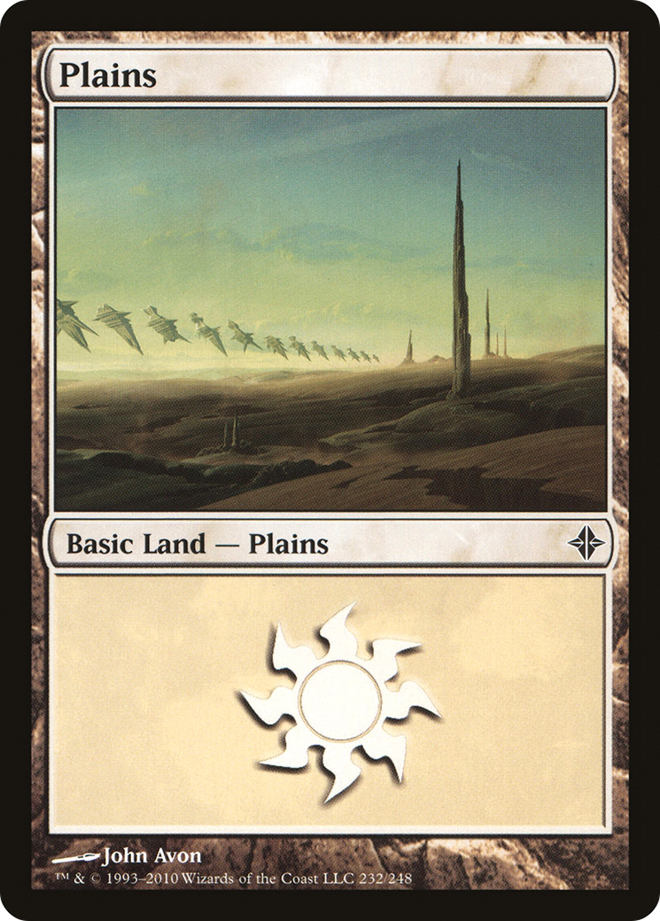 Image of Plains (232) [Rise of the Eldrazi]