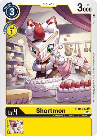 Image of Shortmon [BT10-033] [Xros Encounter]