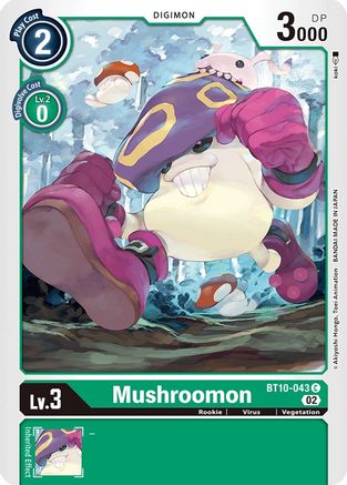 Image of Mushroomon [BT10-043] [Xros Encounter]