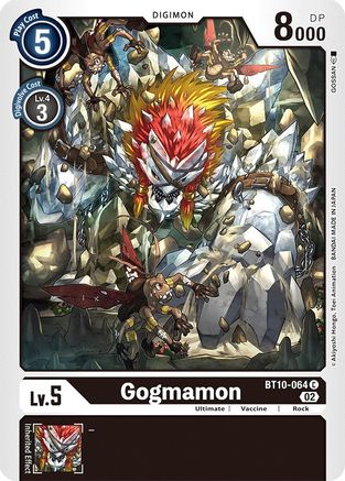 Image of Gogmamon [BT10-064] [Xros Encounter]