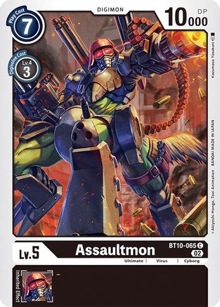 Image of Assaultmon [BT10-065] [Xros Encounter]
