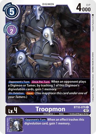 Image of Troopmon [BT10-076] [Xros Encounter]