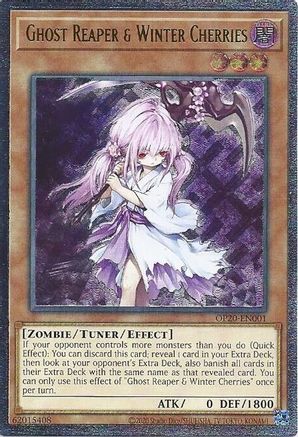 Image of Ghost Reaper & Winter Cherries [OP20-EN001] Ultimate Rare