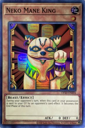 Image of Neko Mane King [OP20-EN004] Super Rare