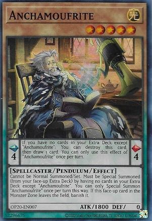 Image of Anchamoufrite [OP20-EN007] Super Rare