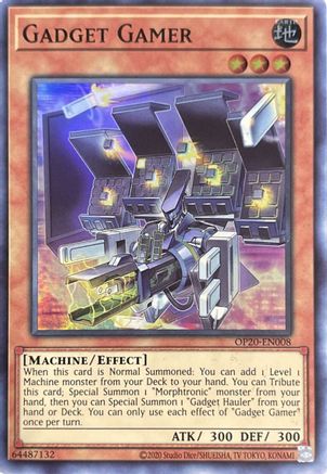 Image of Gadget Gamer [OP20-EN008] Super Rare
