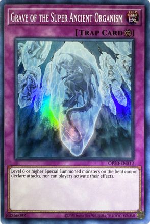 Image of Grave of the Super Ancient Organism [OP20-EN012] Super Rare