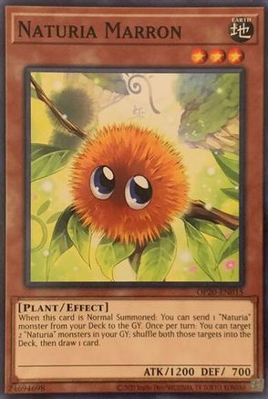 Image of Naturia Marron [OP20-EN015] Common