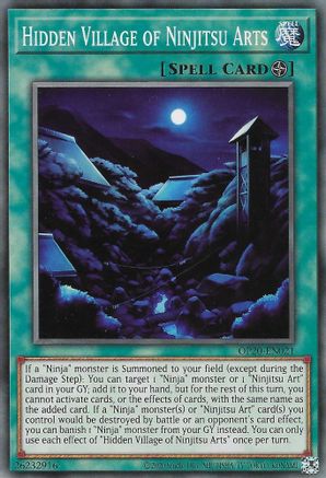 Image of Hidden Village of Ninjitsu Arts [OP20-EN021] Common