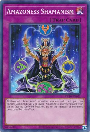 Image of Amazoness Shamanism [OP20-EN022] Common
