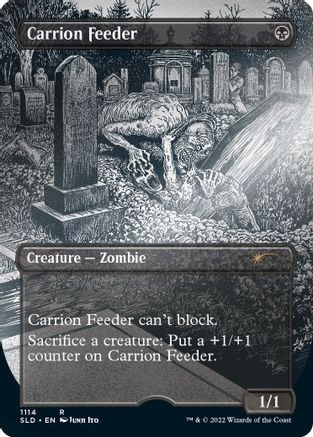 Image of Carrion Feeder (Japanese Borderless) [Secret Lair Drop Series]