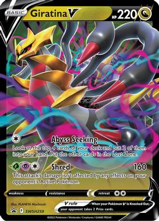 Image of Giratina V (SWSH259) [Sword & Shield: Black Star Promos]