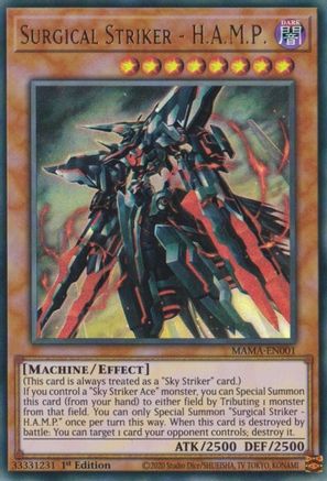 Image of Surgical Striker - H.A.M.P. [MAMA-EN001] Ultra Rare