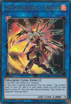 Image of Sky Striker Ace - Kagari [MAMA-EN005] Ultra Rare