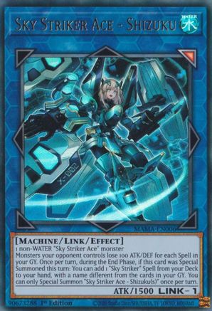 Image of Sky Striker Ace - Shizuku [MAMA-EN006] Ultra Rare