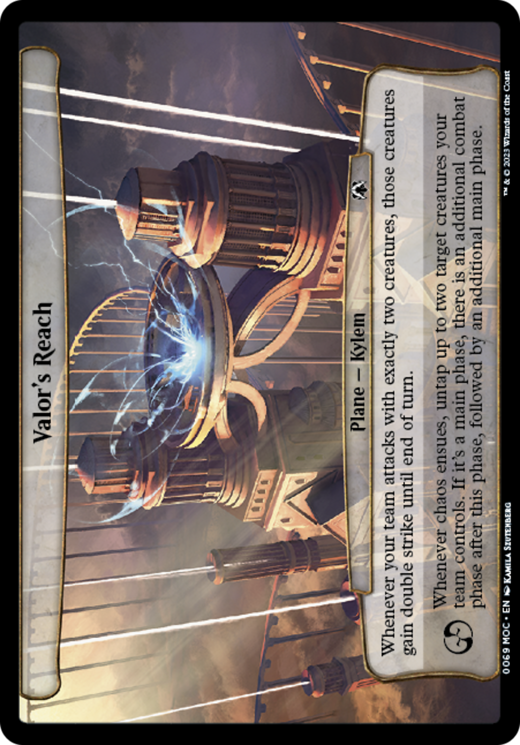 Image of Valor's Reach [March of the Machine Commander]