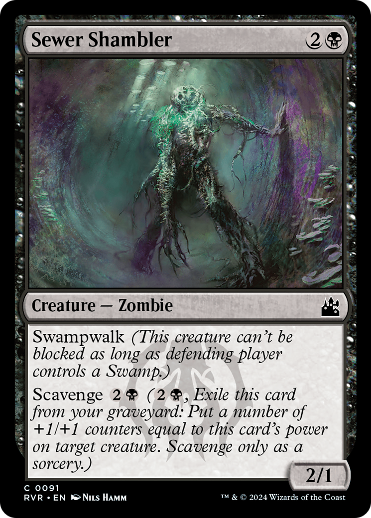 Image of Sewer Shambler [Ravnica Remastered]