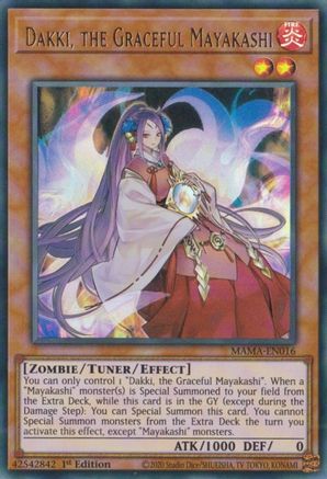 Image of Dakki, the Graceful Mayakashi [MAMA-EN016] Ultra Rare