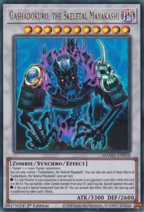 Image of Gashadokuro, the Skeletal Mayakashi [MAMA-EN018] Ultra Rare