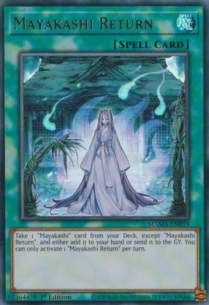 Image of Mayakashi Return [MAMA-EN019] Ultra Rare